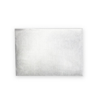 Feuilles de papier de soie argent pour emballage 50 x 75 cm