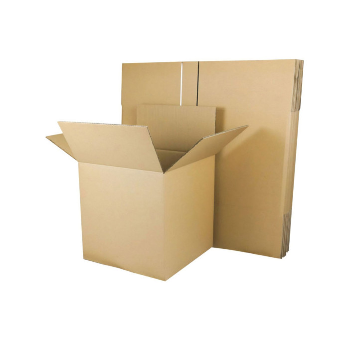 Caisse carton double cannelure 40 x 40 x 30 cm