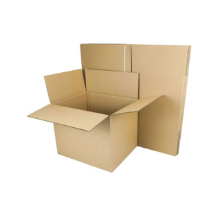 Caisse carton double cannelure 50 x 40 x 35 cm