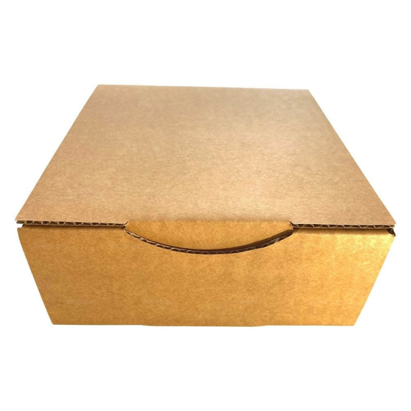 Lot de 2 boîtes de rangement carton blanches - l21xp26xh15 cm - La Poste
