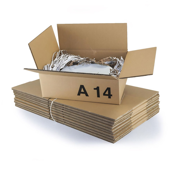 Caisse Carton GALIA A14 39,5 x 29,5 x 12,5 cm