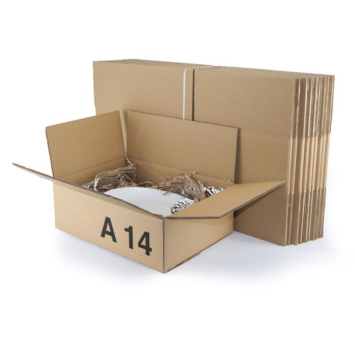 Caisse Carton GALIA A14 39,5 x 29,5 x 12,5 cm