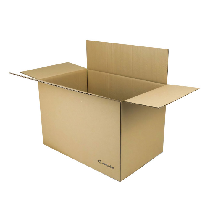 Carton double cannelure 55 x 35 x 35 cm