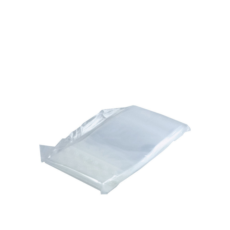 Lot 100 Sachets Plastique Transparent Fermeture ZIP Emballage Pochette  Rangement