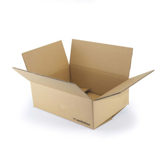 Carton double cannelure 40 x 30 x 15 cm type GALIA A14