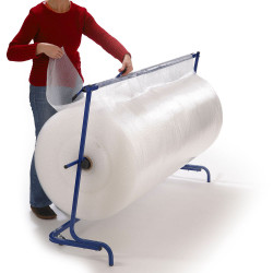 Rouleau film papier Bulle AIRCAP®/Jovicap® emballage largeur 50cm ou 100cm  Ø10mm