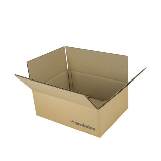 Carton double cannelure 43 x 31 x 15 cm