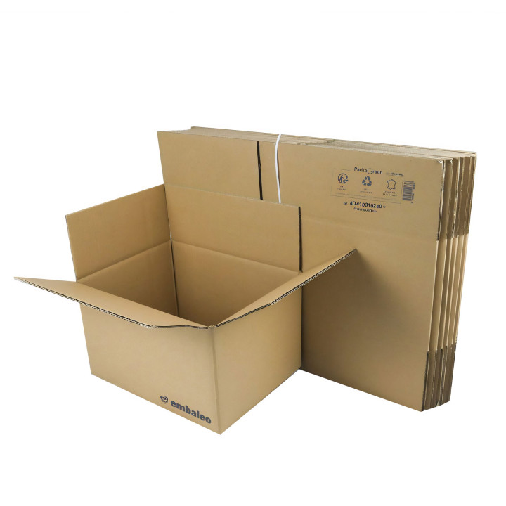 Carton double cannelure 41 x 31 x 24 cm