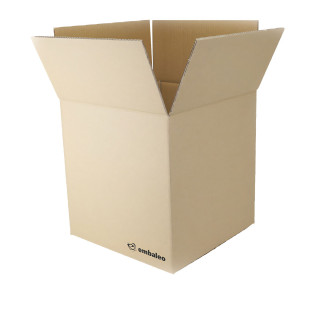 Carton double cannelure 35 x 35 x 35 cm