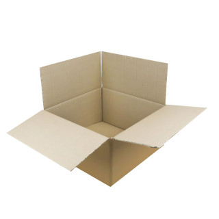 Carton double cannelure 50 x 50 x 25 cm