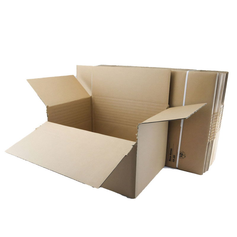 Caisse carton à fond automatique et à hauteur variable - 430 x 305 x 250/325  mm