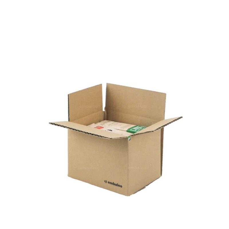 Caisse carton simple cannelure longueur de 35 à 50 cm