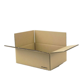 Carton double cannelure 31 x 21,5 x 10 cm