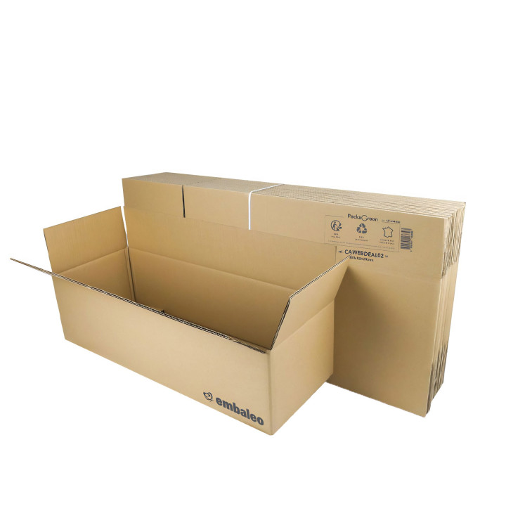 Carton double cannelure 80 x 30 x 20 cm