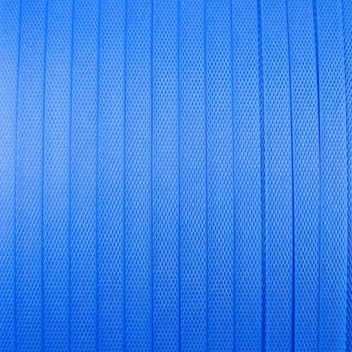 Feuillard polypropylène 12 mm x 0,55 mm x 3000 m bleu