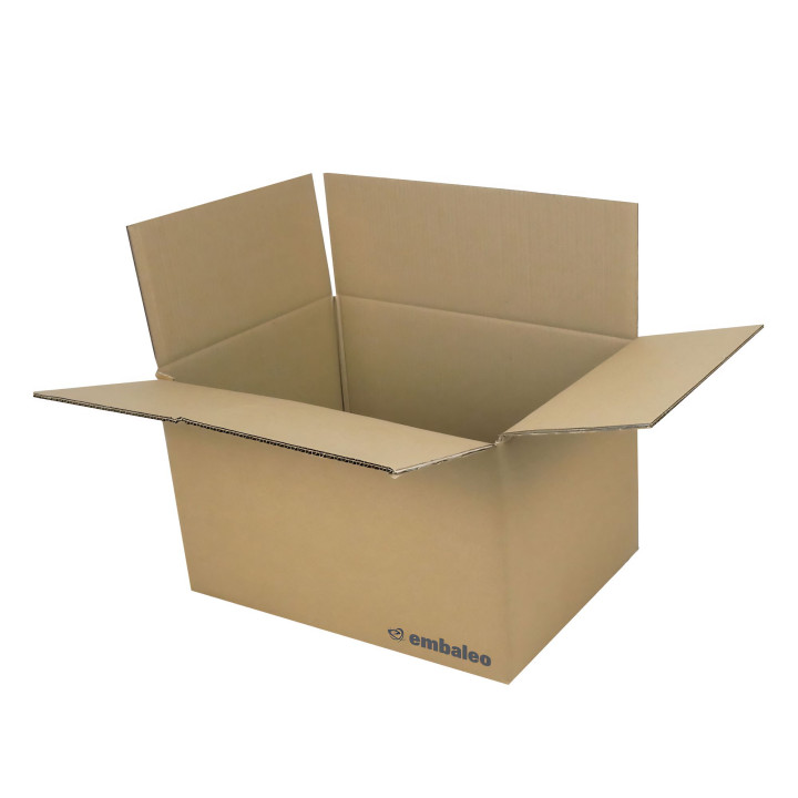 Carton double cannelure 45 x 32 x 27 cm