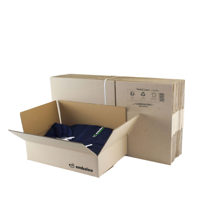 Caisse Carton "VAD" 39,5 x 27,5 x 9,5 cm