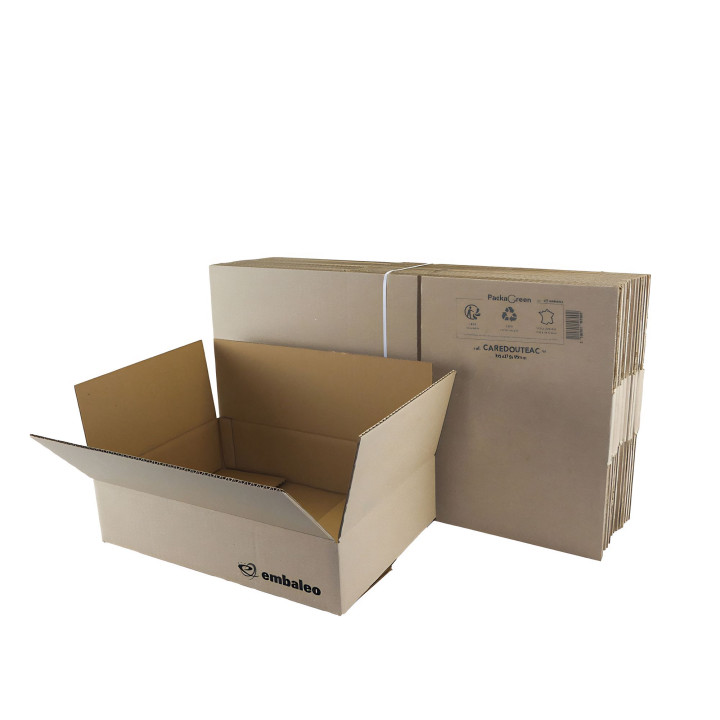 Caisse Carton "VAD" 39,5 x 27,5 x 9,5 cm