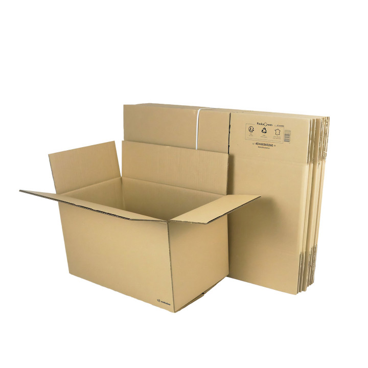 Carton double cannelure 46 x 26 x 26 cm