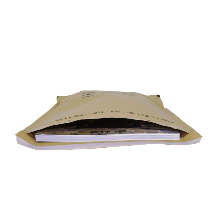 Enveloppe bulle brune recyclable H 27 x 36 cm