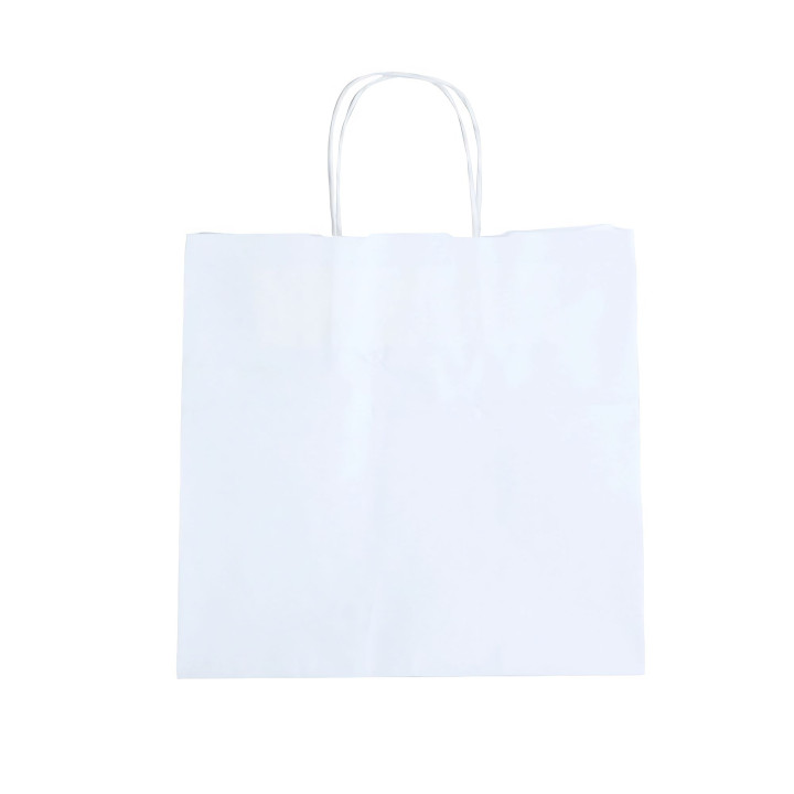 Sac kraft blanc 32 x 12 x 29 cm