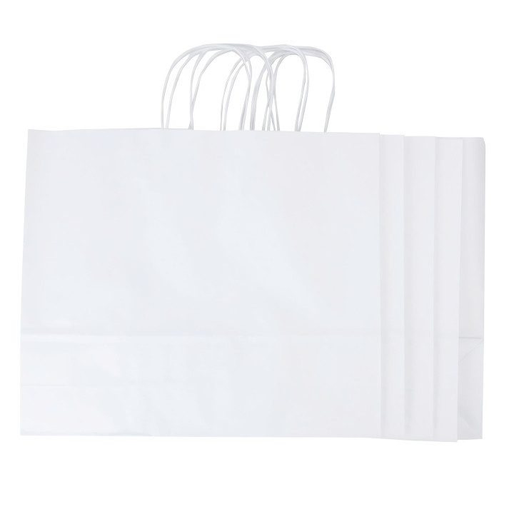 Sac kraft blanc 36 x 12 x 31 cm