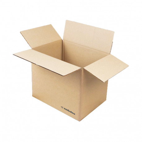Carton déménagement - 35 cm x 27,5 cm x 33 cm - simple cannelure -  Logistipack
