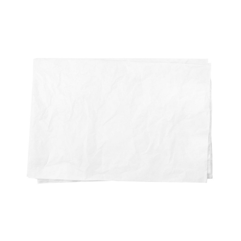 6 feuilles de papier de soie blanc 50 x 70