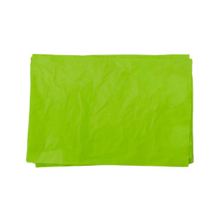 Feuilles de papier de soie vert citrus pour emballage 50x75cm