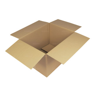 Caisse carton double cannelure 65 x 55 x 50cm