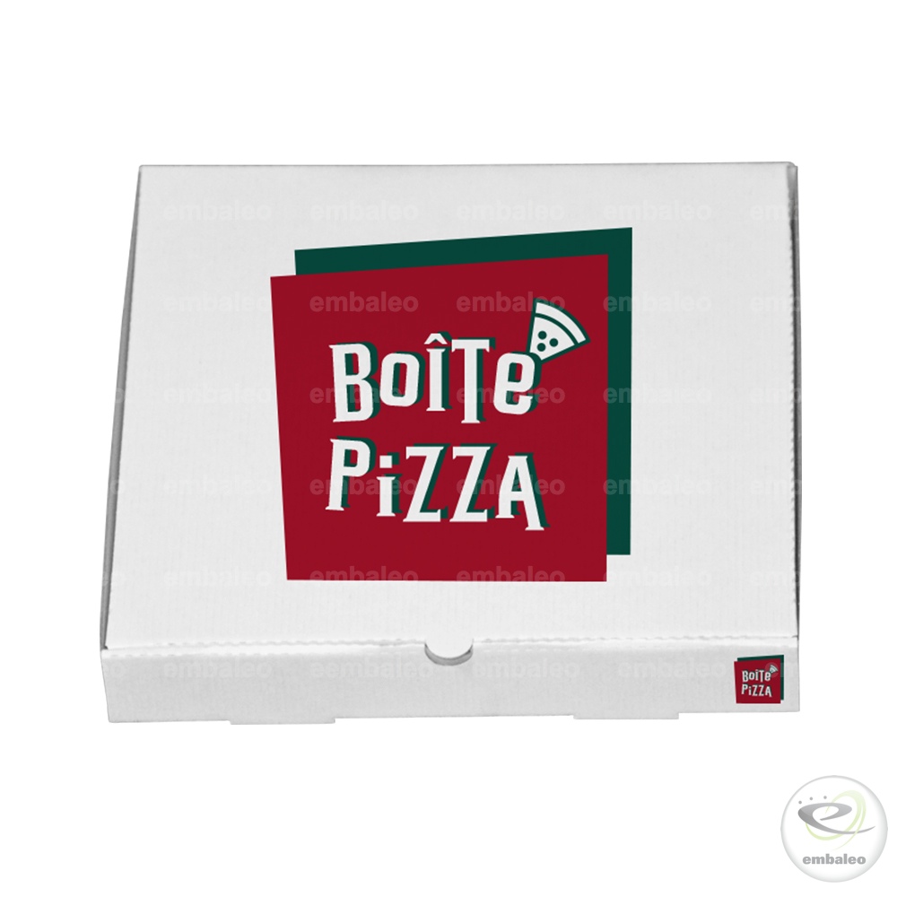 Boite à pizza à personnaliser, l'emballage alimentaire