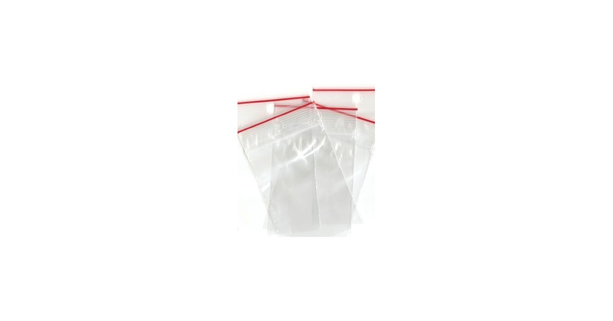 Sachets pochettes plastique zip 200 x 250 mm x 100 pièces - Sachets tissu -  Creavea